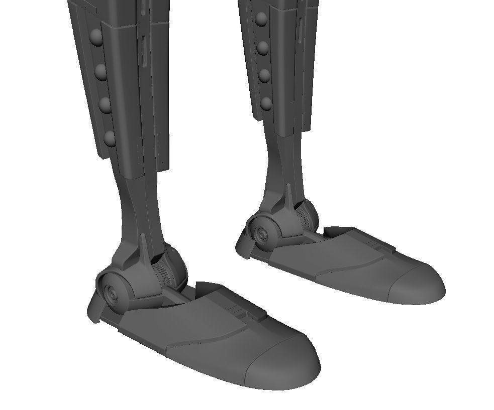 Robot Droid 3D model_12