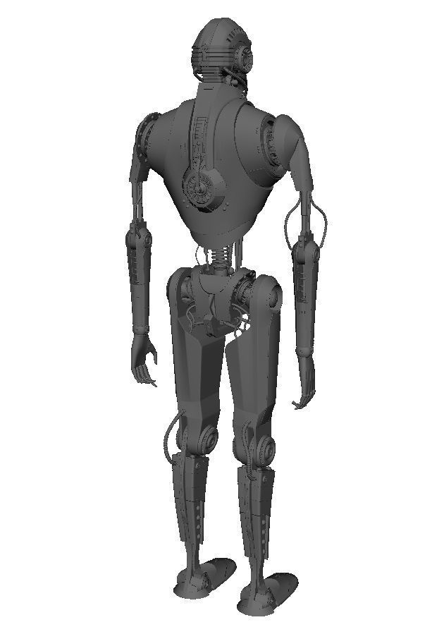 Robot Droid 3D model_16