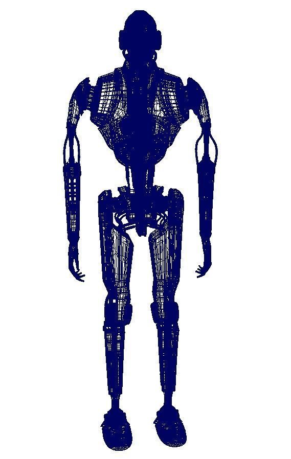 Robot Droid 3D model_10