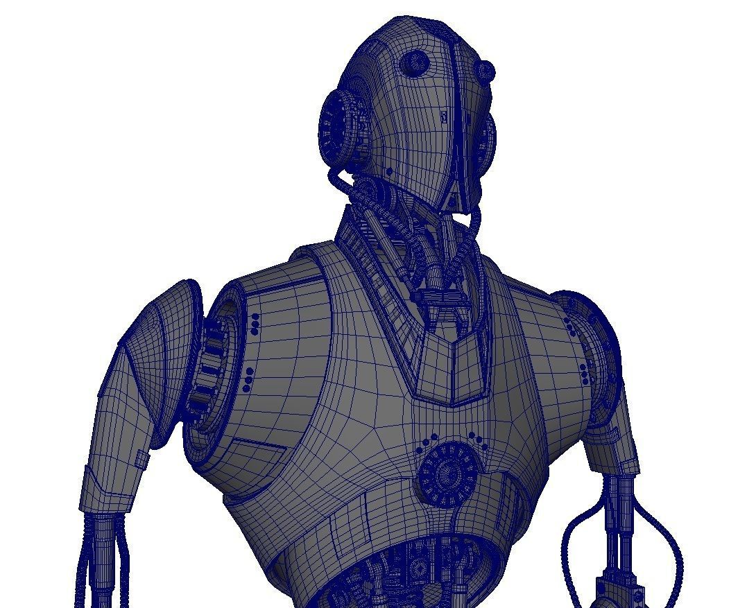 Robot Droid 3D model_8