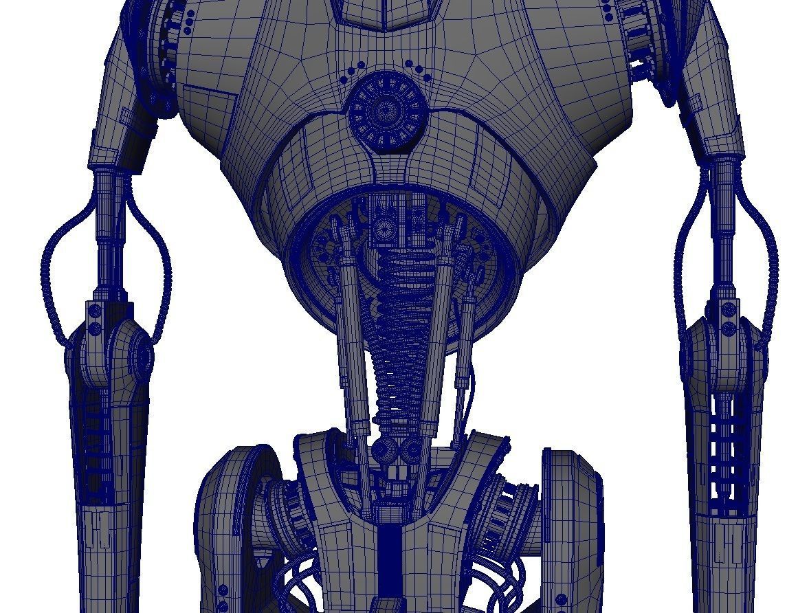 Robot Droid 3D model_11