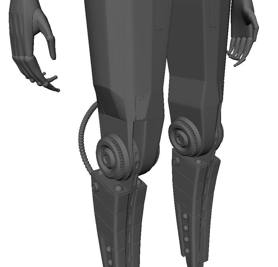 Robot Droid 3D model_13