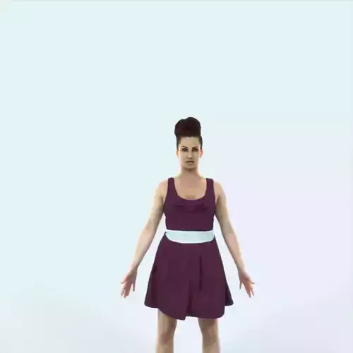 Yearn L Animated Rigged Casual Woman