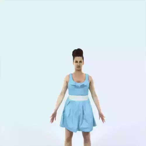 Yearn E Animated Rigged Casual Woman