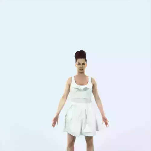 Yearn D Animated Rigged Casual Woman