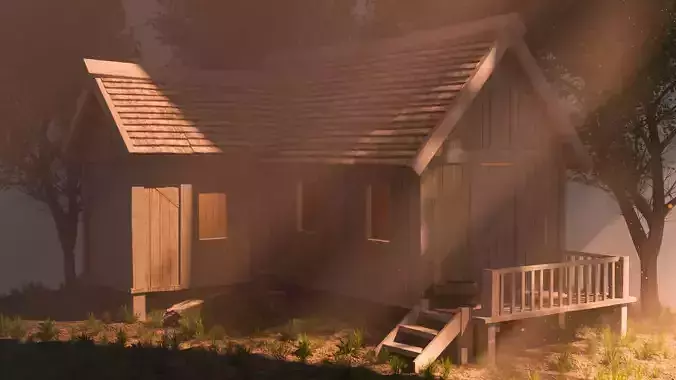 Wooden House Assets Pack