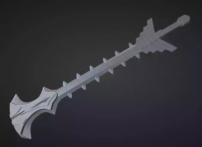 espada hacha megatron