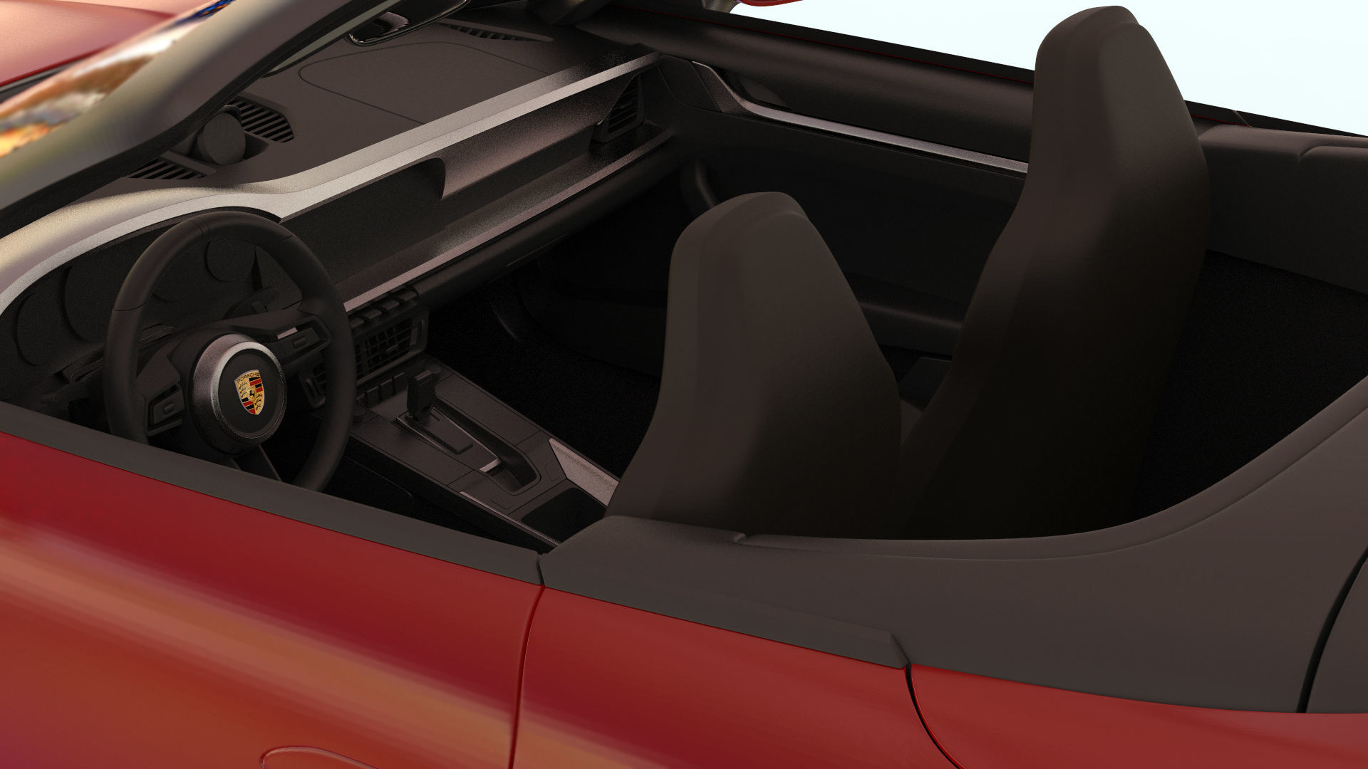 Porsche 911 GT3 992 3D Model 3D print model_8