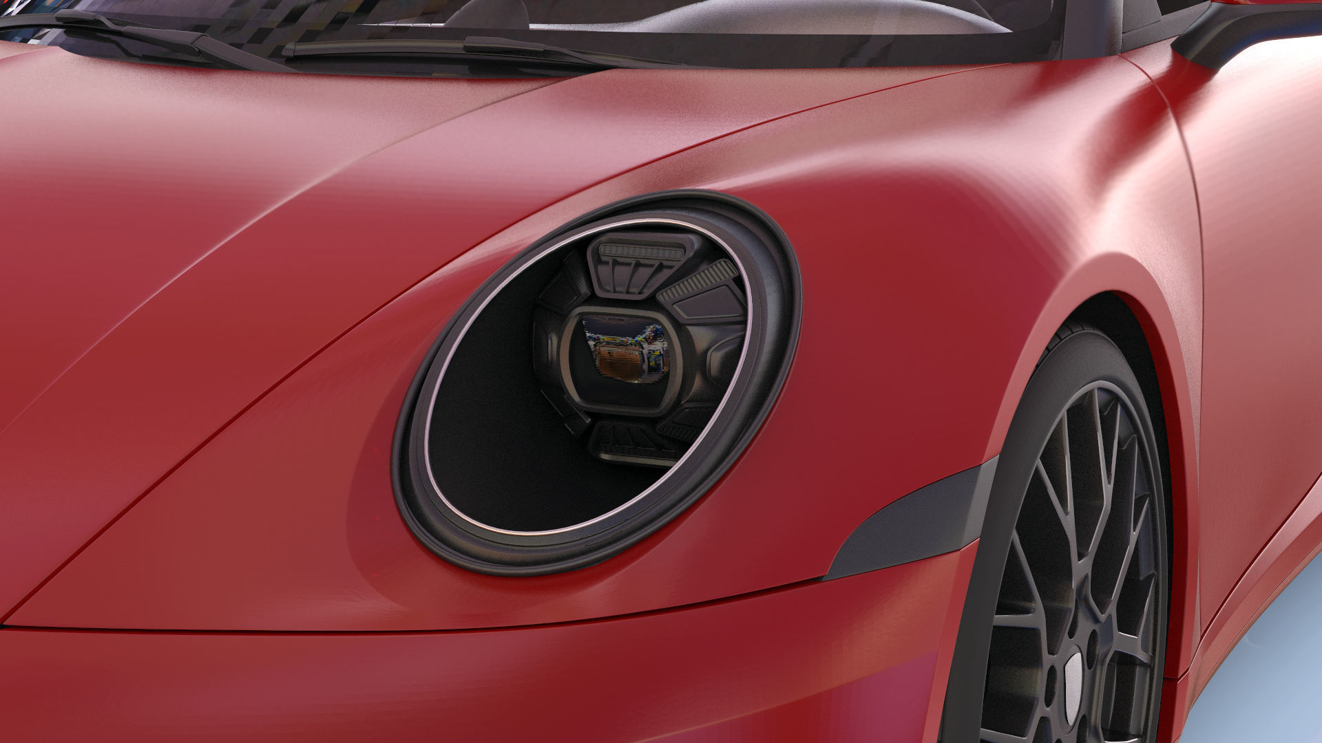 Porsche 911 GT3 992 3D Model 3D print model_11