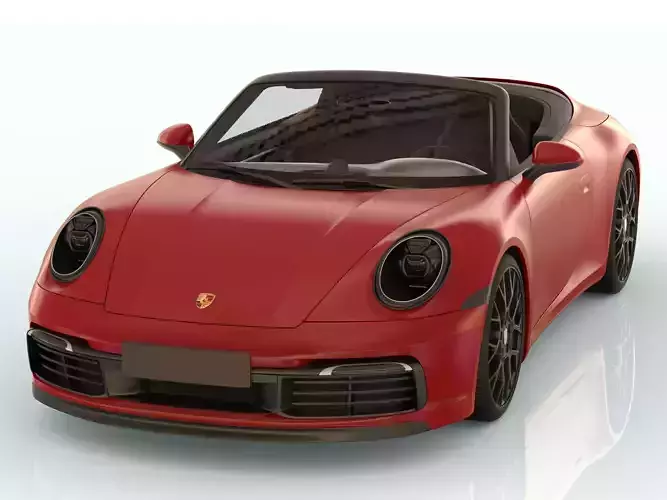 Porsche 911 GT3 992 3D Model 3D model