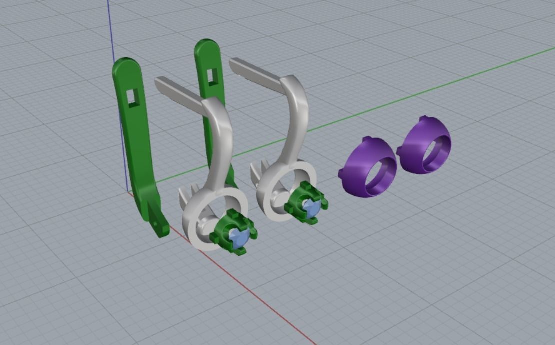 Earrings 3D print model_9