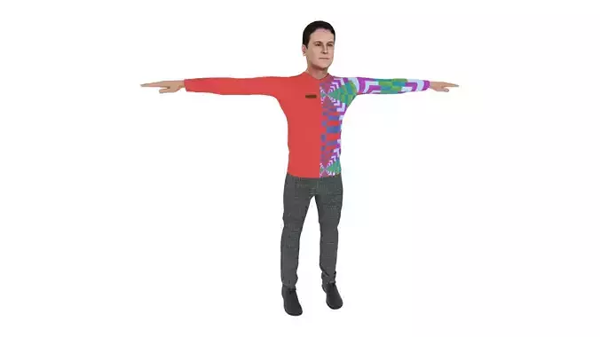 Realistic Character Male