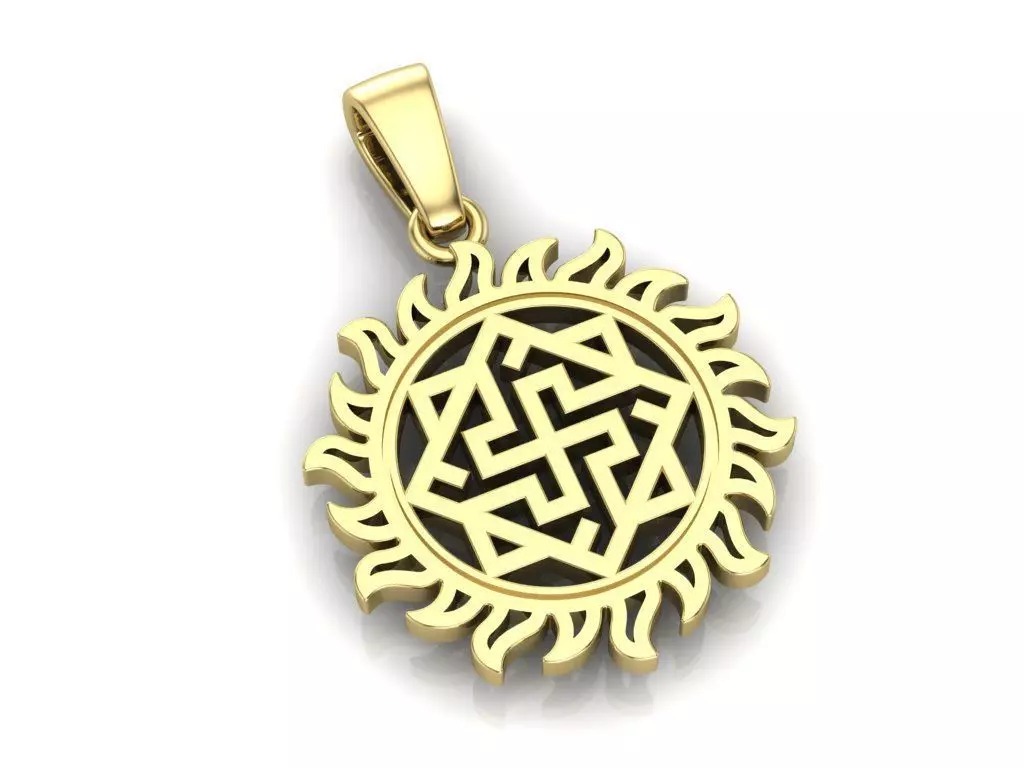 PENDANT AMULET 3D print model_0