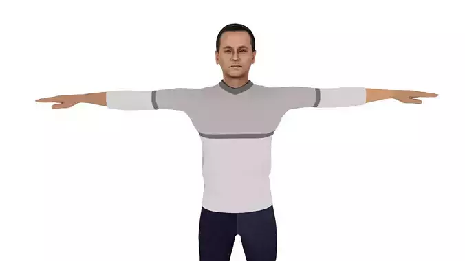 Realistic Character Male