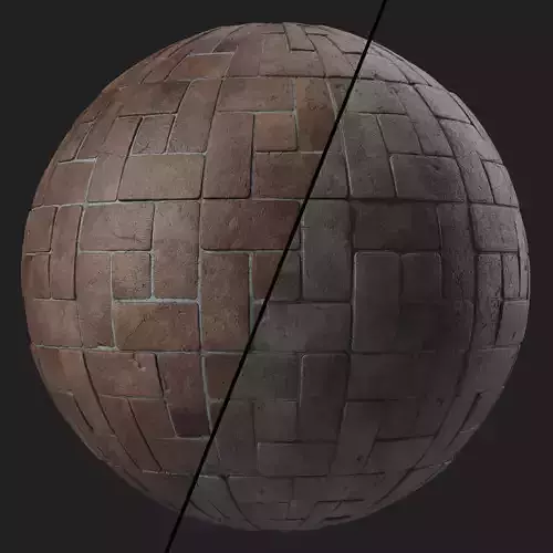 Pavement Materials 57- Sbsar Pbr 4k Seamless Texture