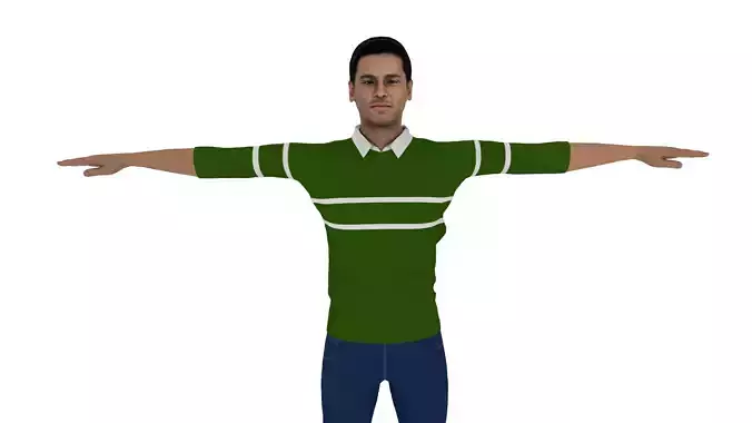 Realistic Character Male