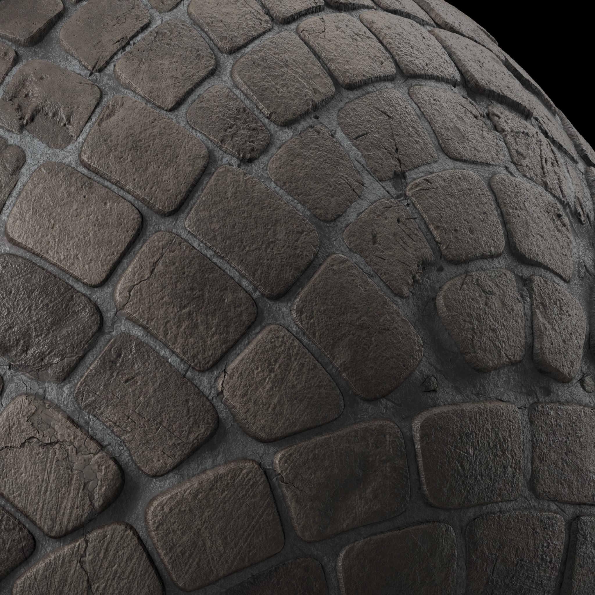 Pavement Materials 58- Sbsar Pbr 4k Seamless Texture_2