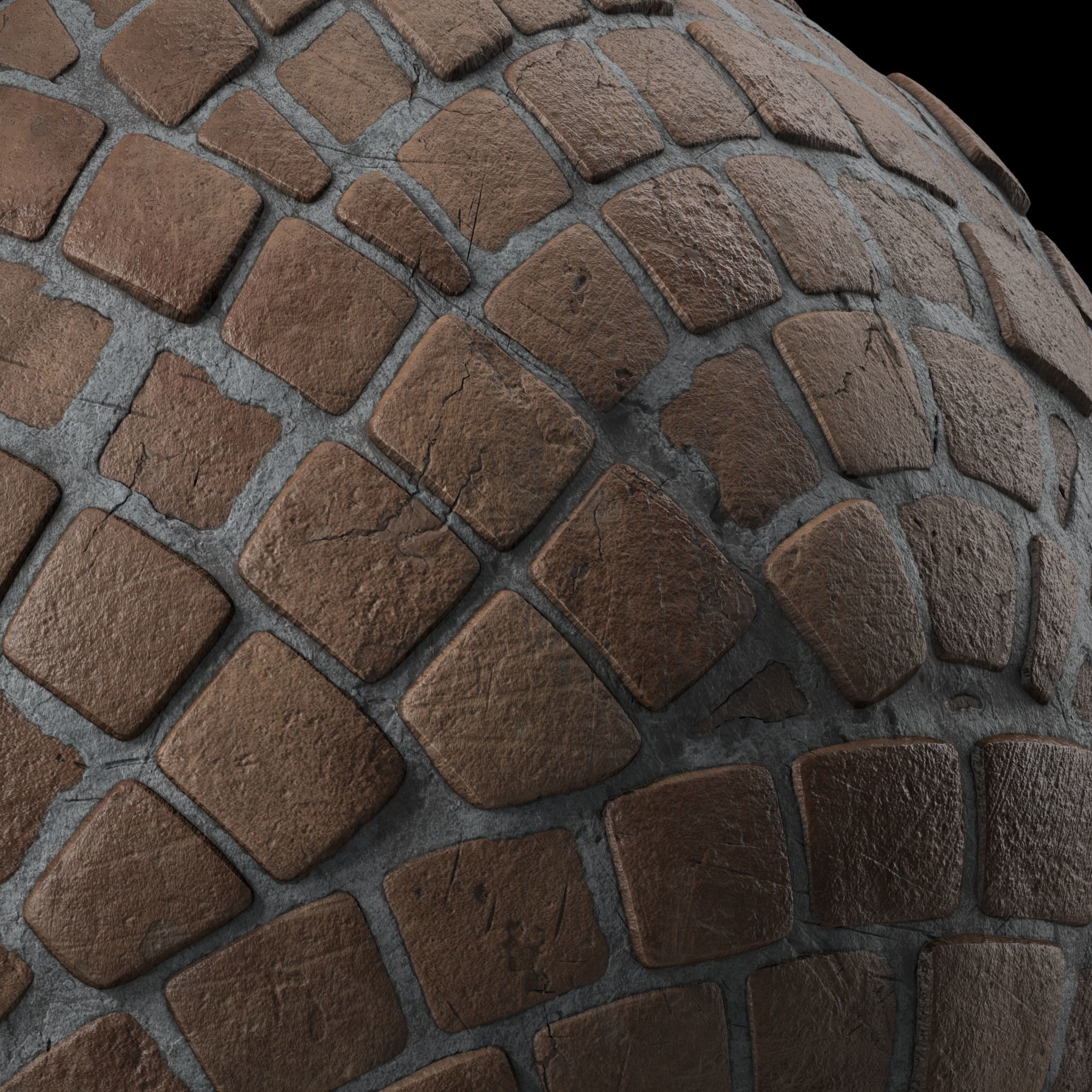 Pavement Materials 58- Sbsar Pbr 4k Seamless Texture_5