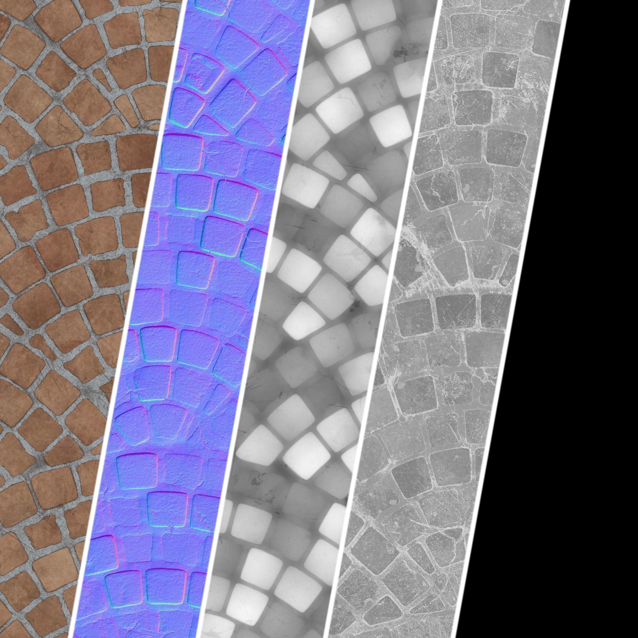 Pavement Materials 58- Sbsar Pbr 4k Seamless Texture_6