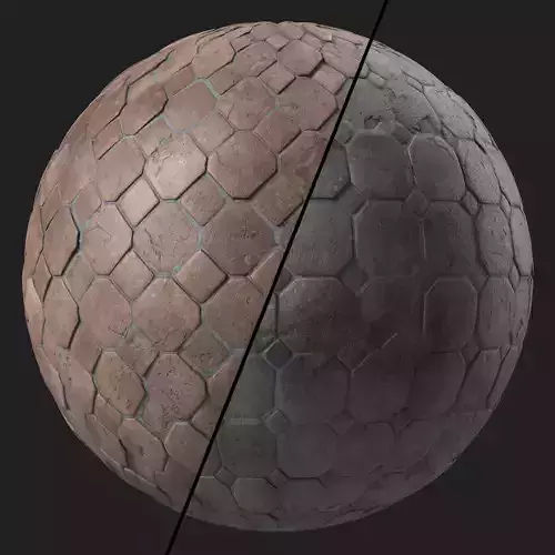 Pavement Materials 60- Sbsar Pbr 4k Seamless Texture