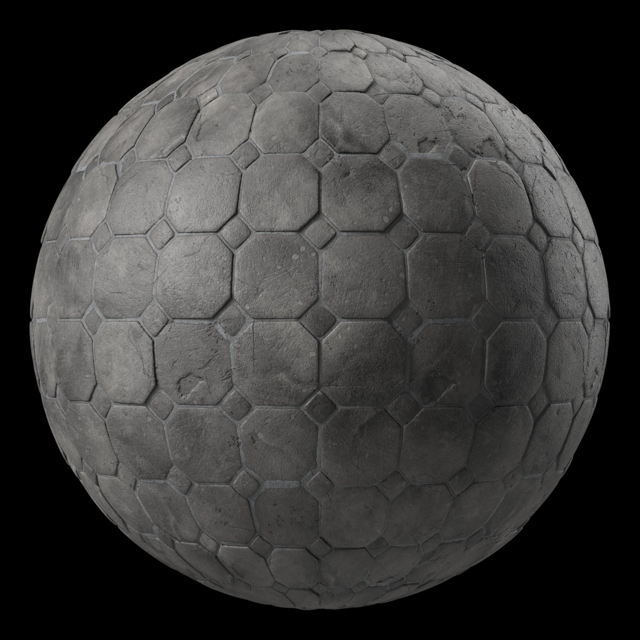 Pavement Materials 60- Sbsar Pbr 4k Seamless Texture_4