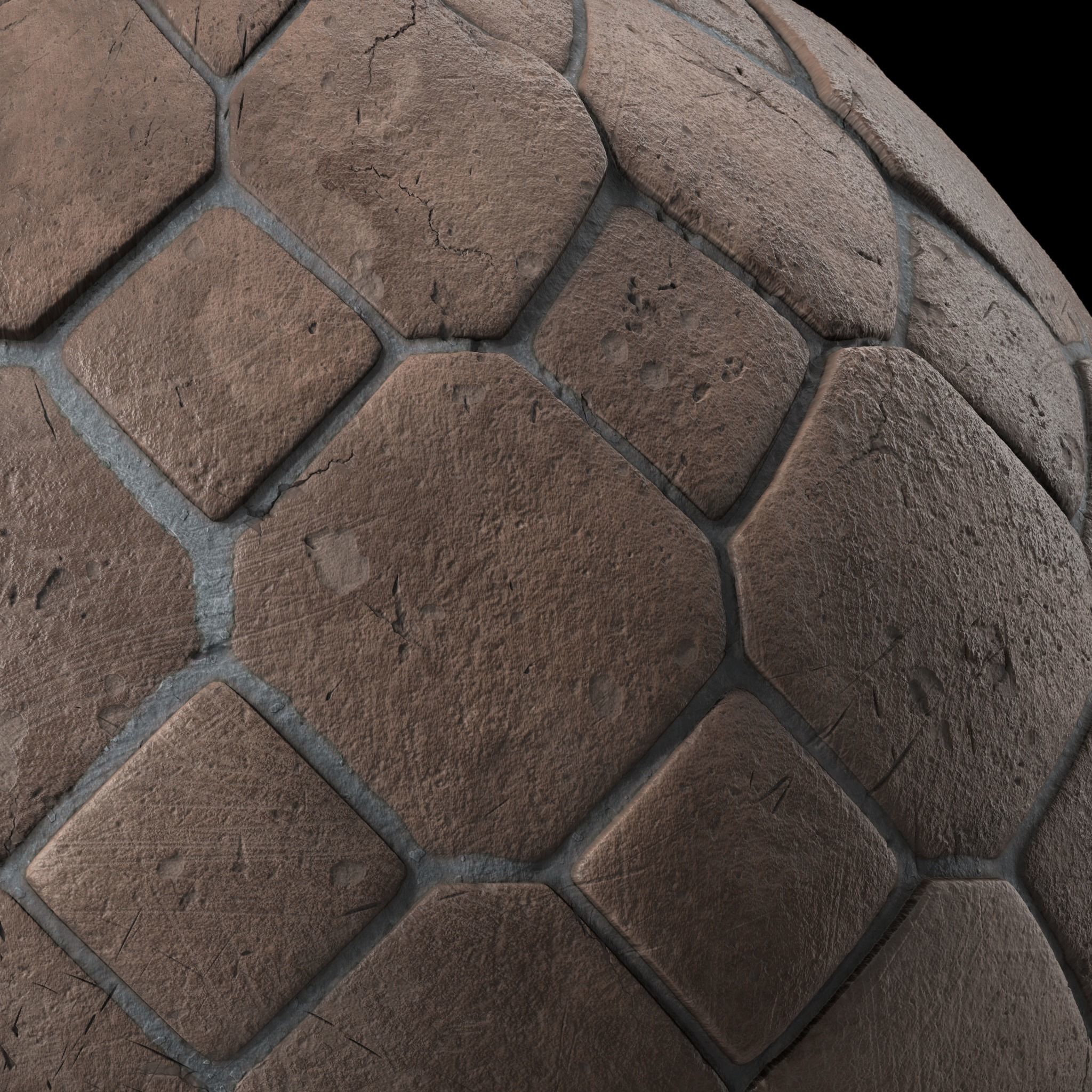 Pavement Materials 60- Sbsar Pbr 4k Seamless Texture_2