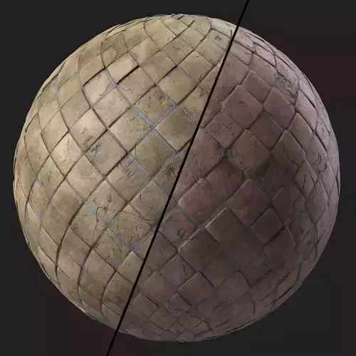 Pavement Materials 61- Sbsar Pbr 4k Seamless Texture