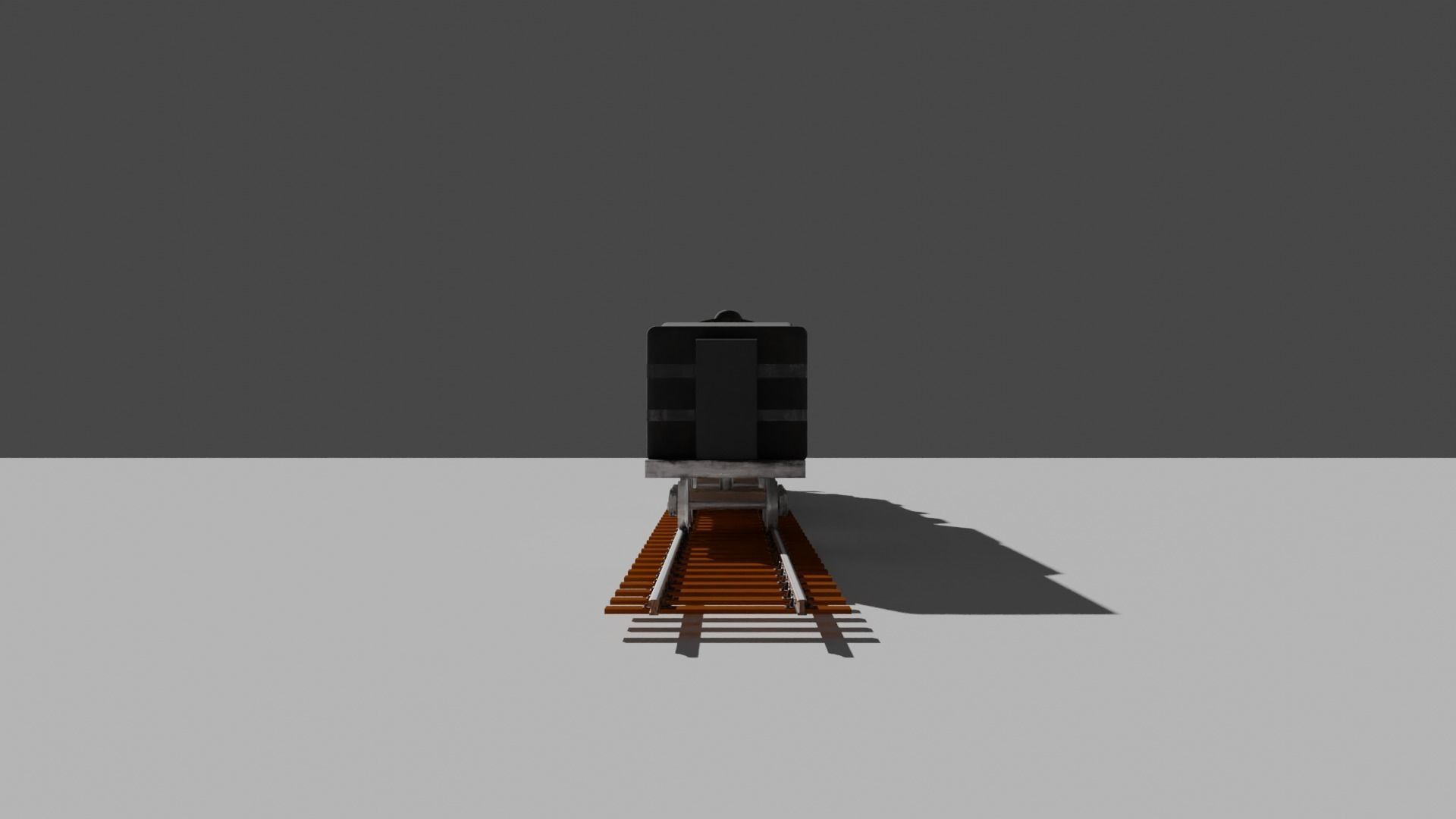 fictional UP 2-8-4 3D model_3