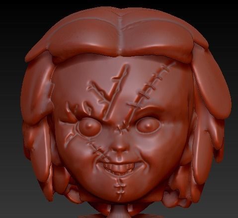 FLEXY CHUCKY 3D print model_5