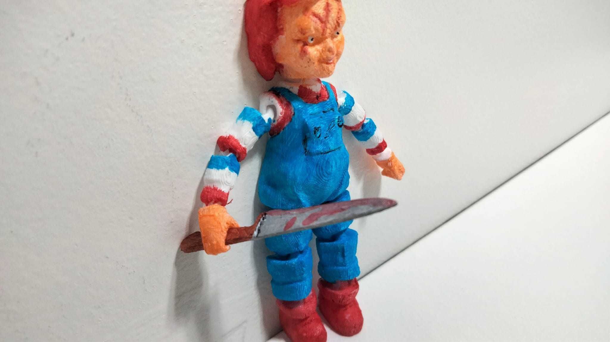 FLEXY CHUCKY 3D print model_4