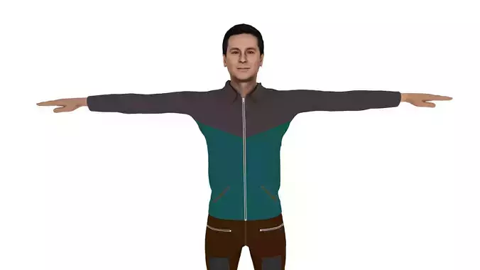 Realistic Character Male