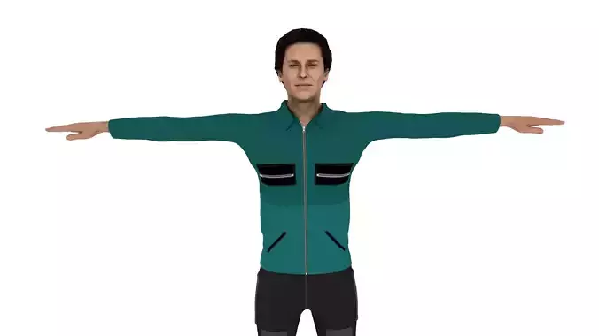 Realistic Character Male