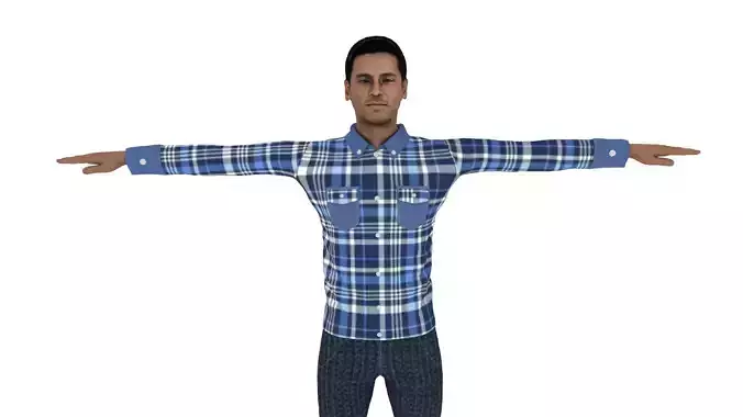 Realistic Character Male