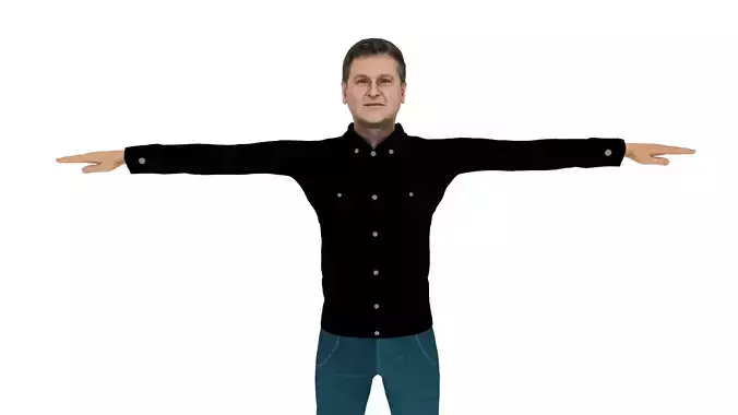 Realistic Character Male