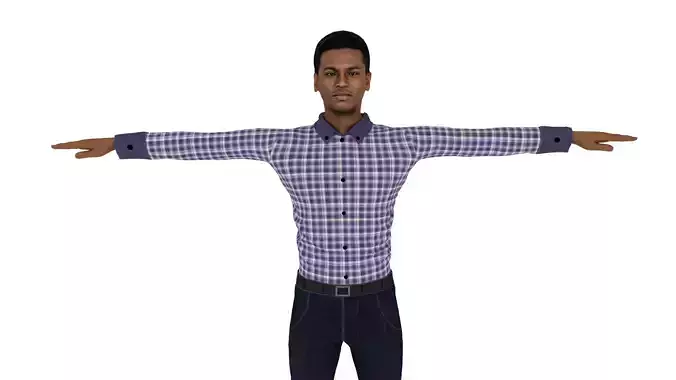Realistic Character Male
