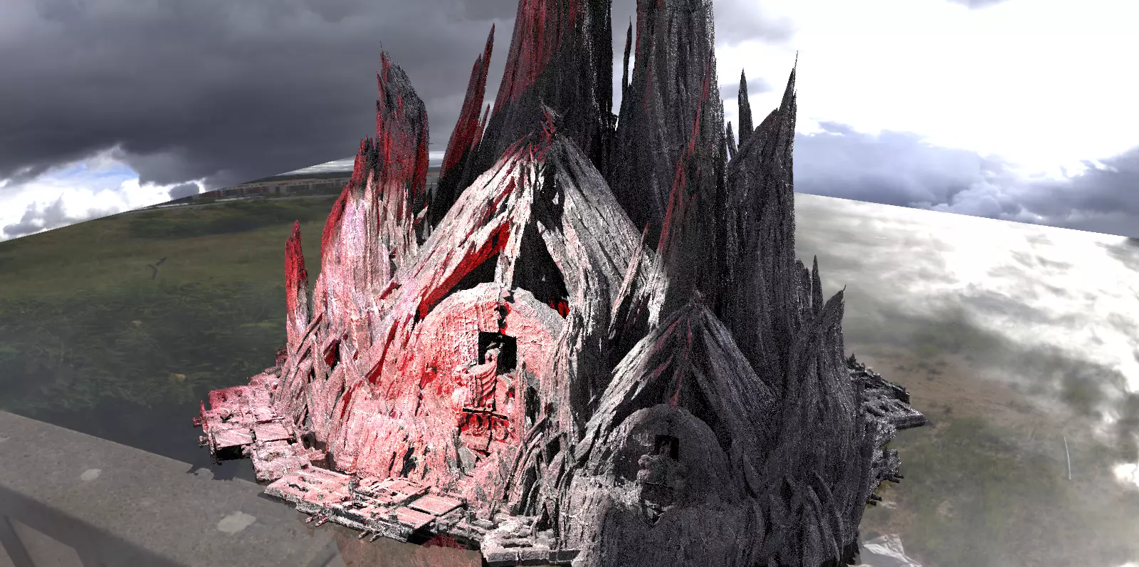 Eclipse Cliffs 3D model