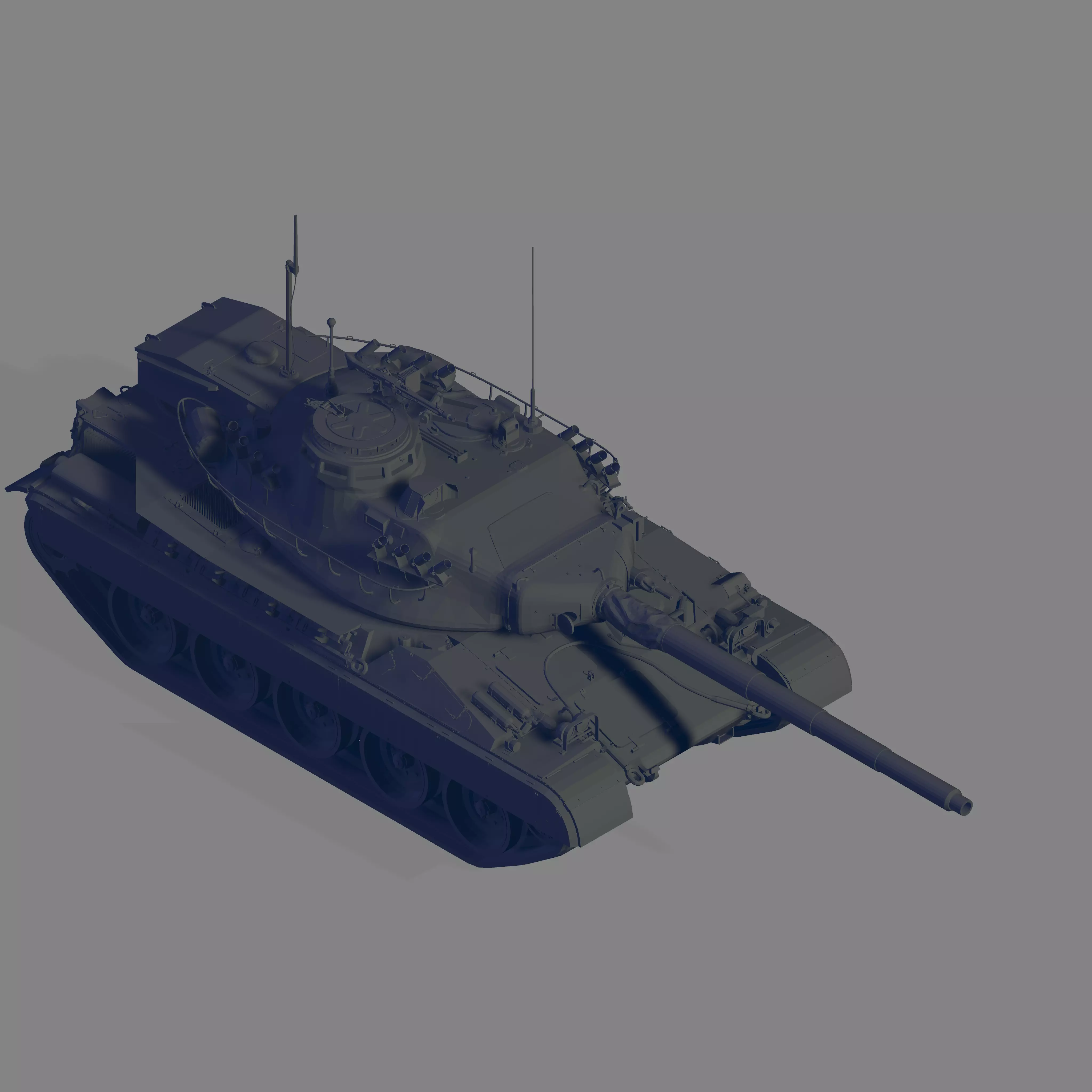 AMX-30 Super 3D model_0