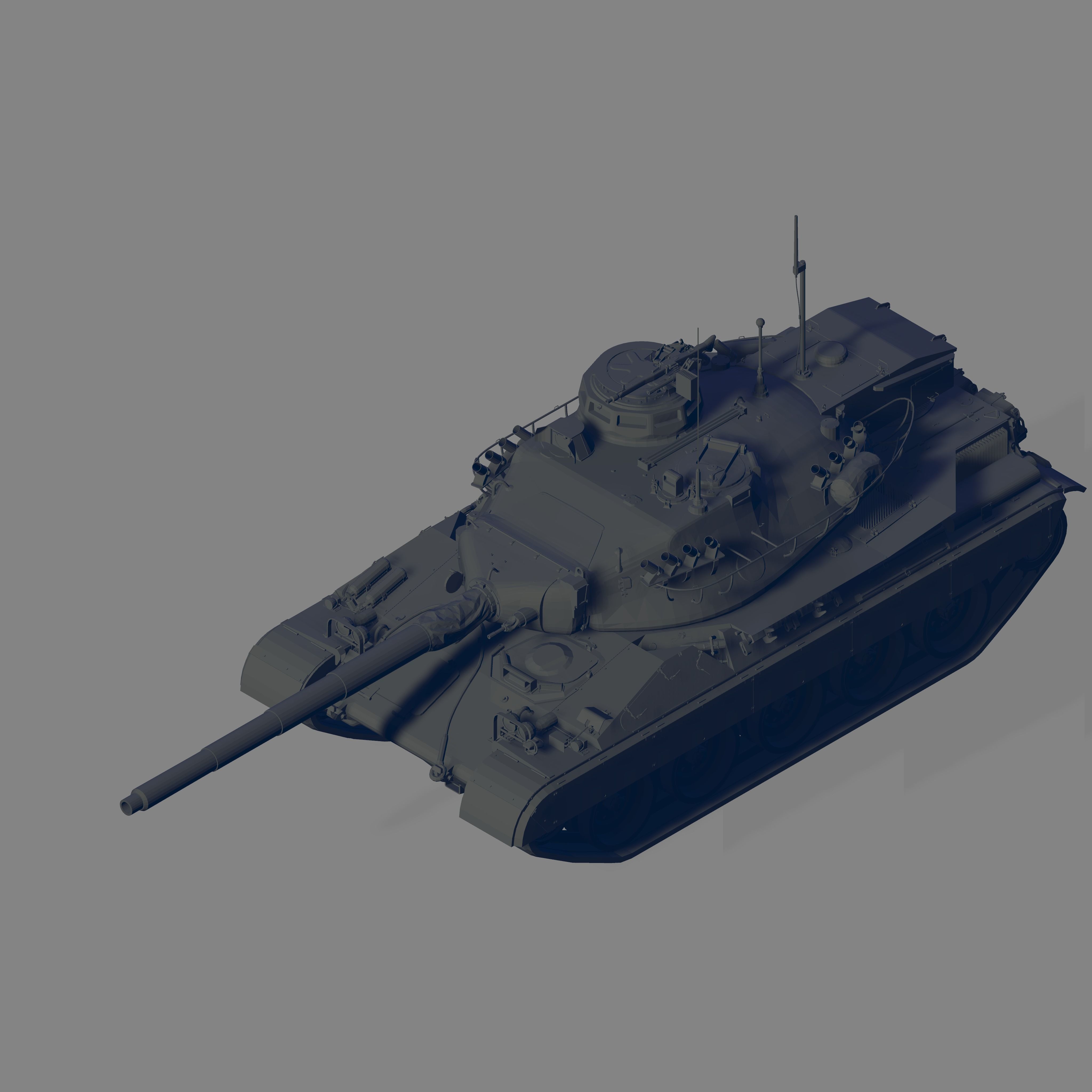 AMX-30 Super 3D model_1