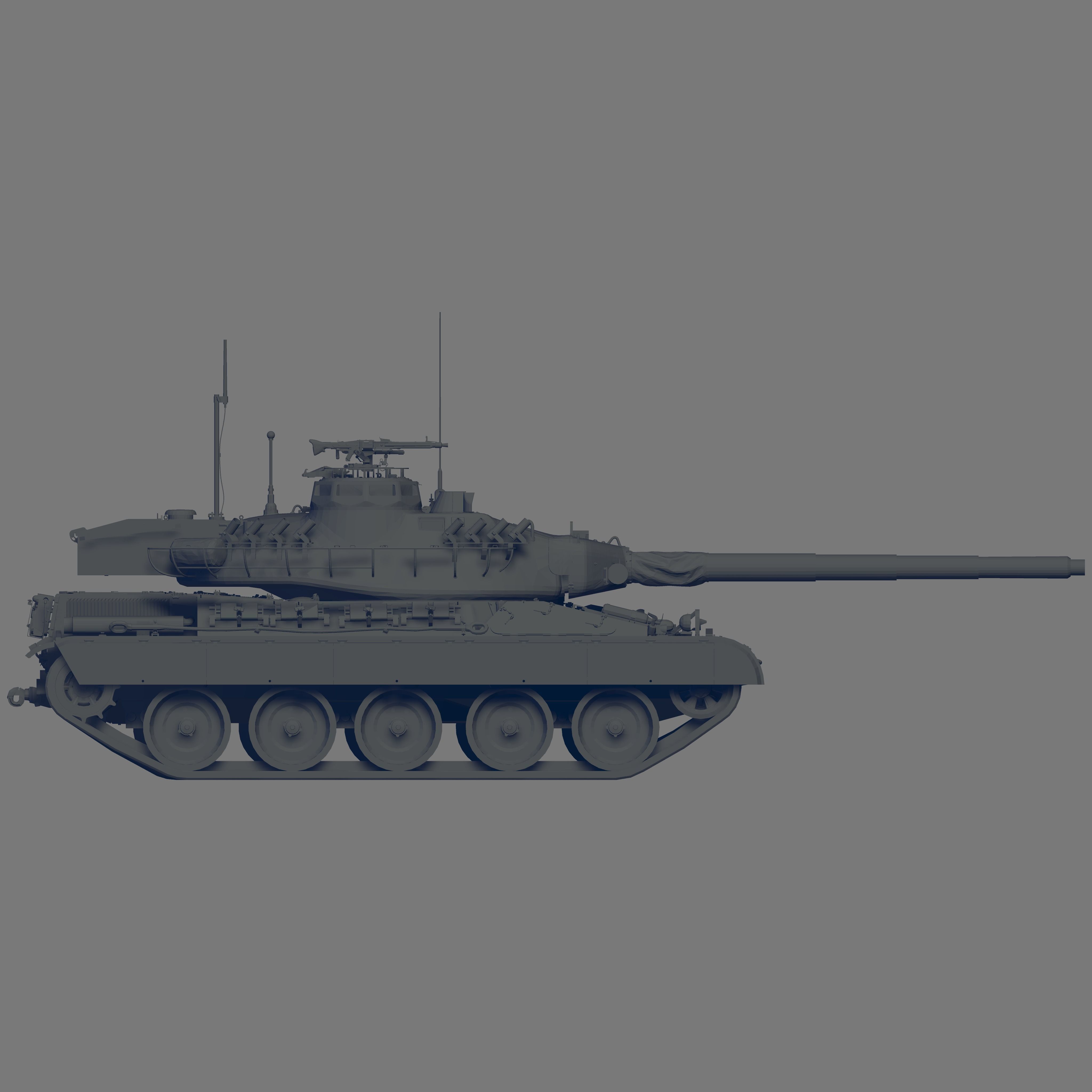 AMX-30 Super 3D model_3