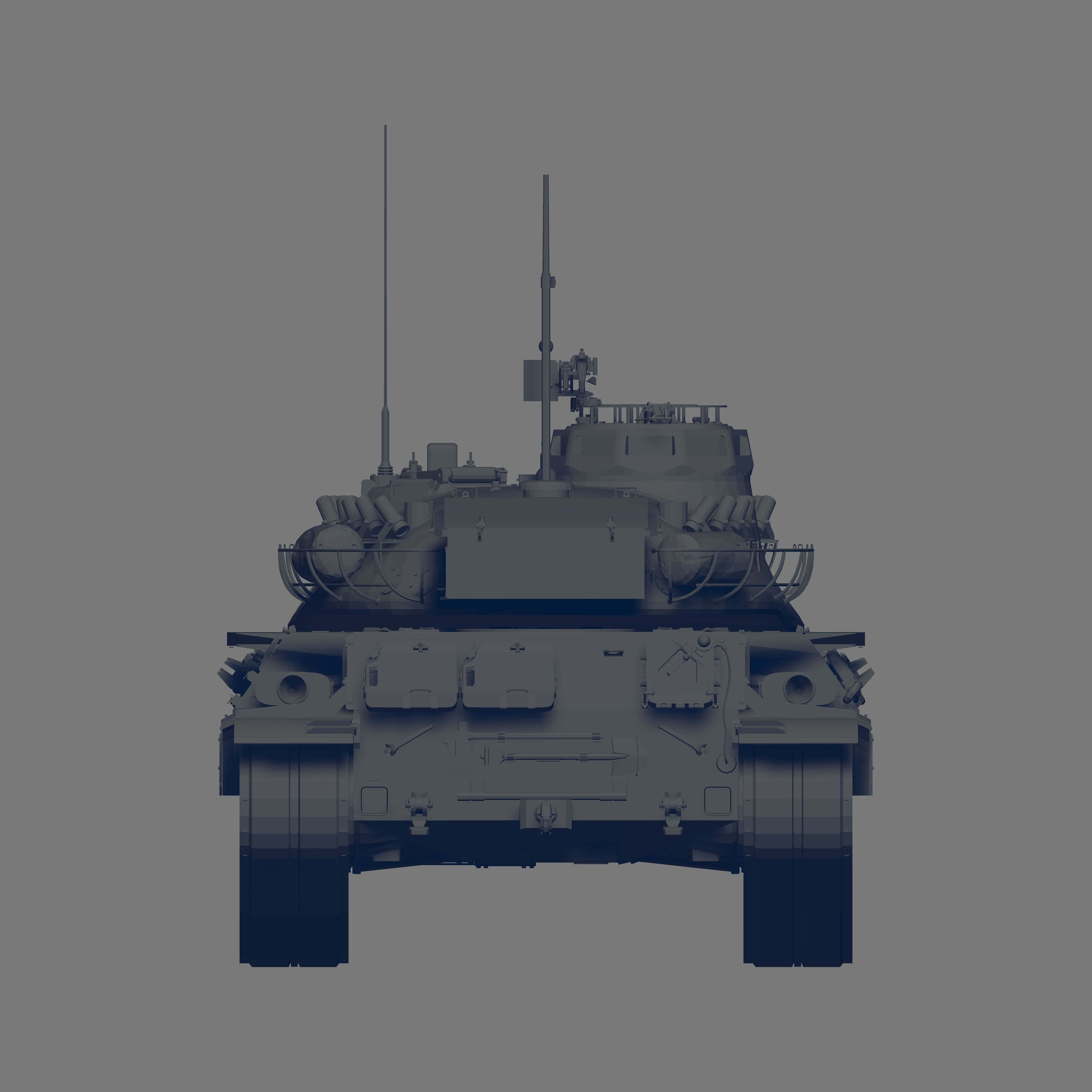 AMX-30 Super 3D model_4