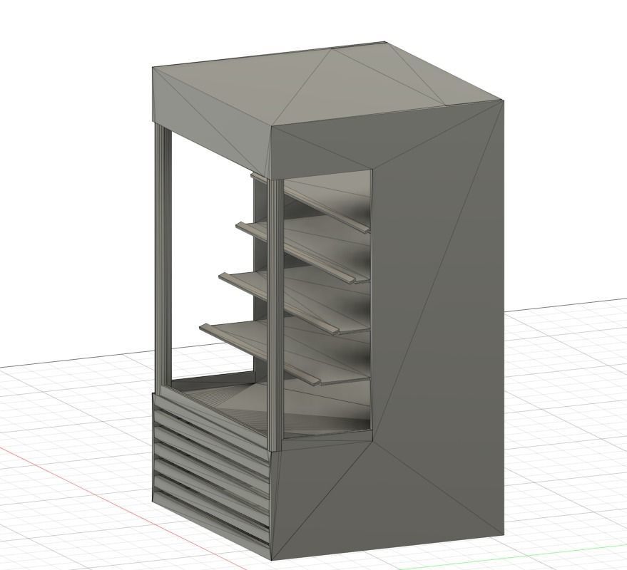 Teka Cool OF-F Open Front Cooler 3D print model_6