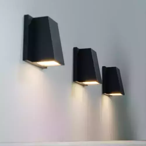Outdoor Sconce Wall Lights 3D model