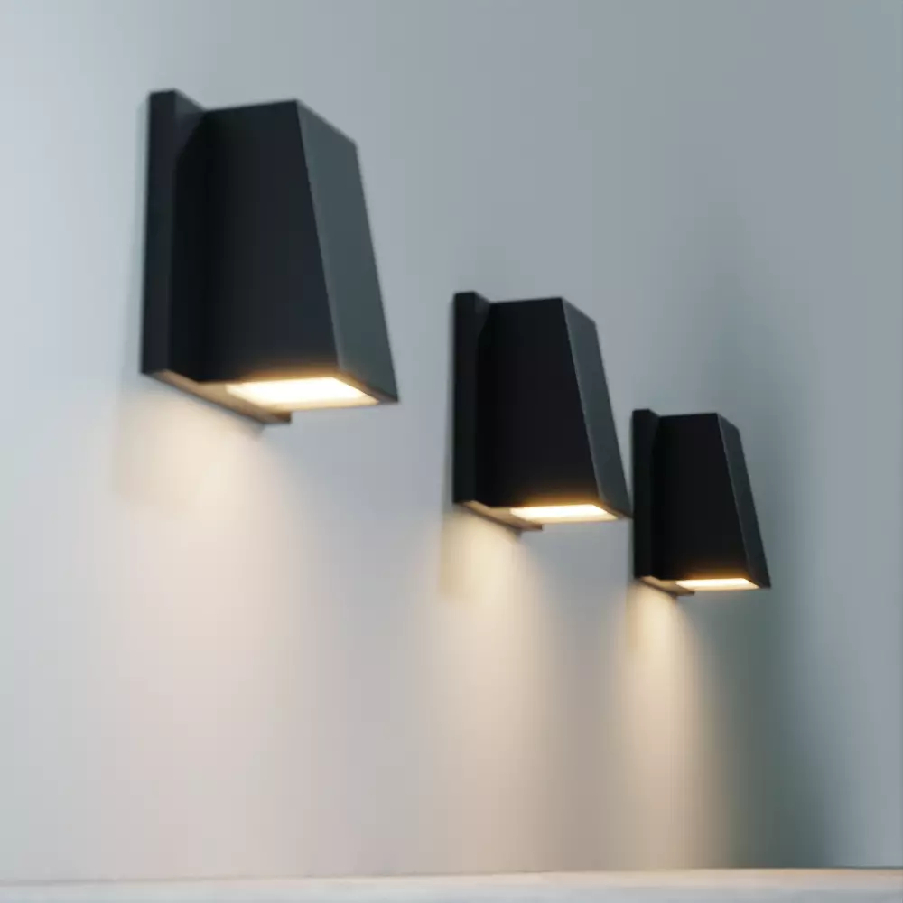 Outdoor Sconce Wall Lights 3D model_0