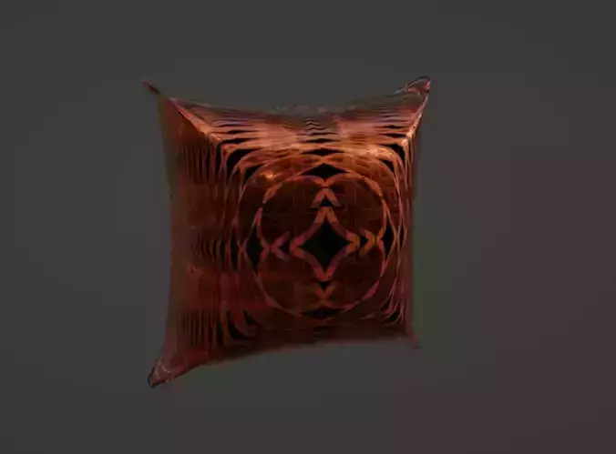 Pillow 3D Lowpoly model