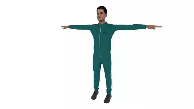 Realistic Character Man