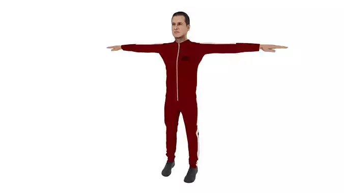 Realistic Character Man