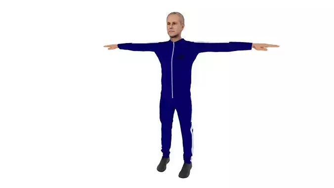 Realistic Character Man