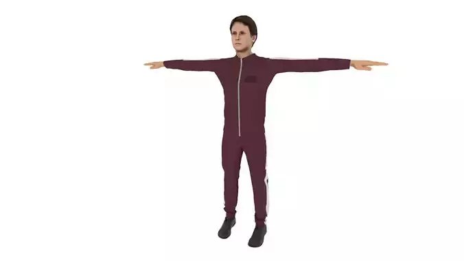 Realistic Character Man