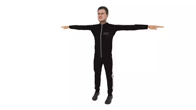 Realistic Character Man