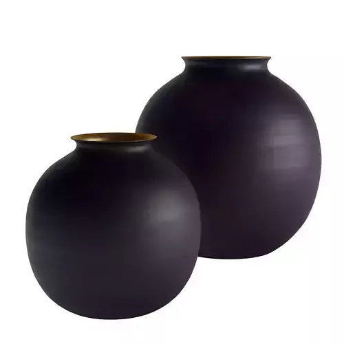 Burnished Brass Vase